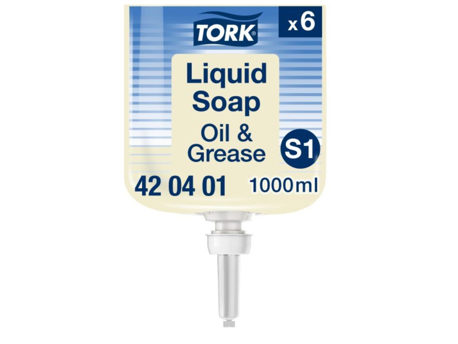 Karton Mydło 420401 TORK S1 Przemysłowe do trudnych zabrudzeń 6 x 1l